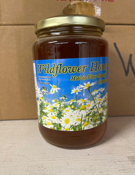 1Kg - LOCAL Wildlfower Honey SPECIAL!