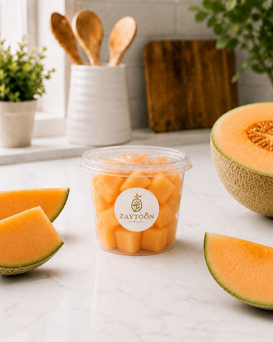 200g - FRESHLY CUT Cantaloupe MUST TRY SPECIAL!