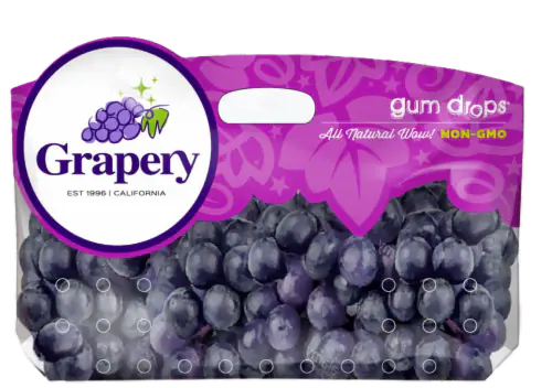 2lb Bag - SUPER Sweet Candy Gum Drops Grapes SPECIAL! MUST TRY!