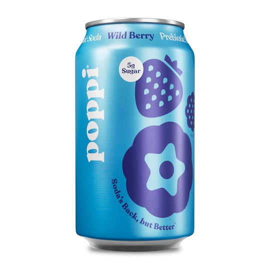 355ml - POPPI SPARKLING 100% WILD BERRY MUST TRY SPECIAL!