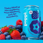 355ml - POPPI SPARKLING 100% WILD BERRY MUST TRY SPECIAL!