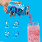 355ml - POPPI SPARKLING 100% WILD BERRY MUST TRY SPECIAL!