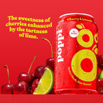 355ml - POPPI SPARKLING 100% CHERRY LIMEADE MUST TRY SPECIAL!