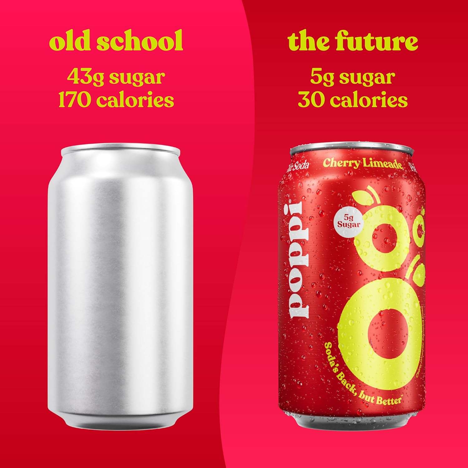355ml - POPPI SPARKLING 100% CHERRY LIMEADE MUST TRY SPECIAL!