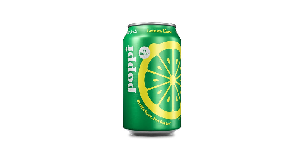 355ml - POPPI SPARKLING 100% LEMON LIME MUST TRY SPECIAL!
