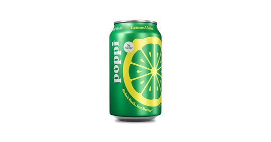 355ml - POPPI SPARKLING 100% LEMON LIME MUST TRY SPECIAL!
