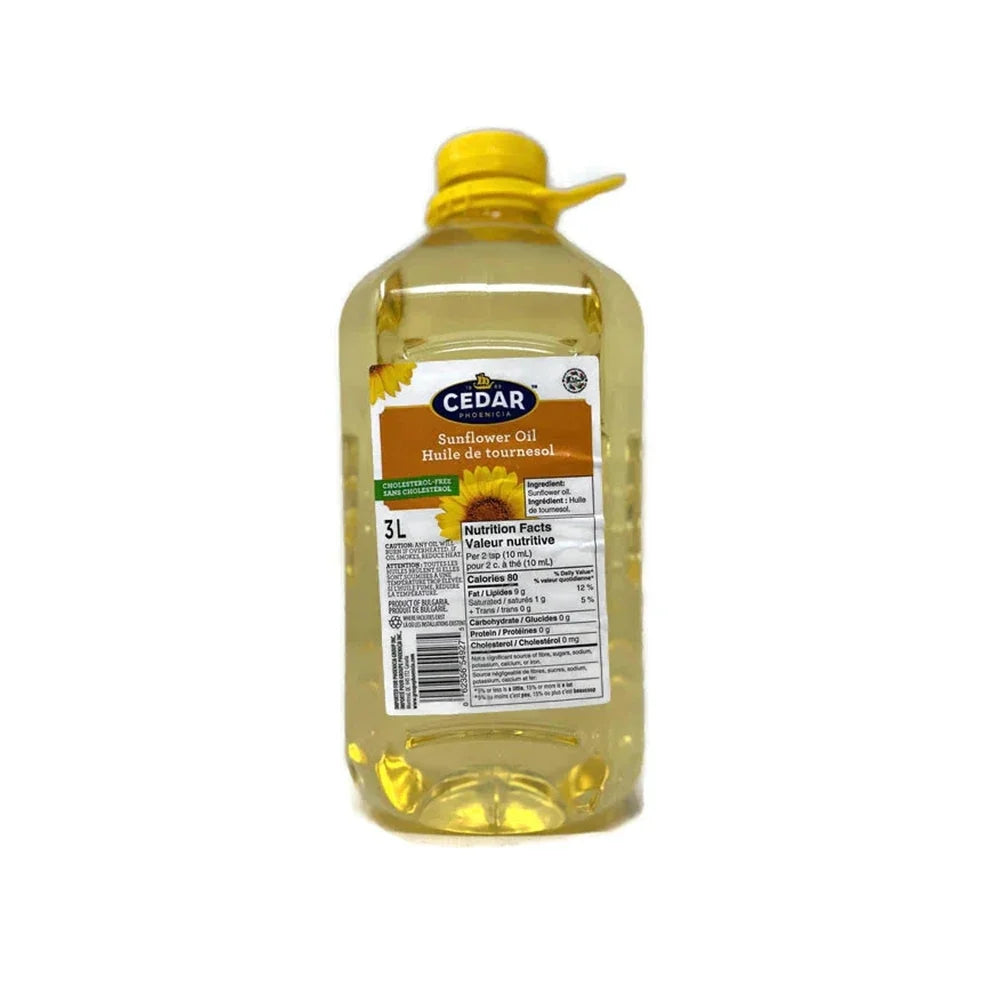 3L - CEDAR SUNFLOWER OIL SPECIAL!