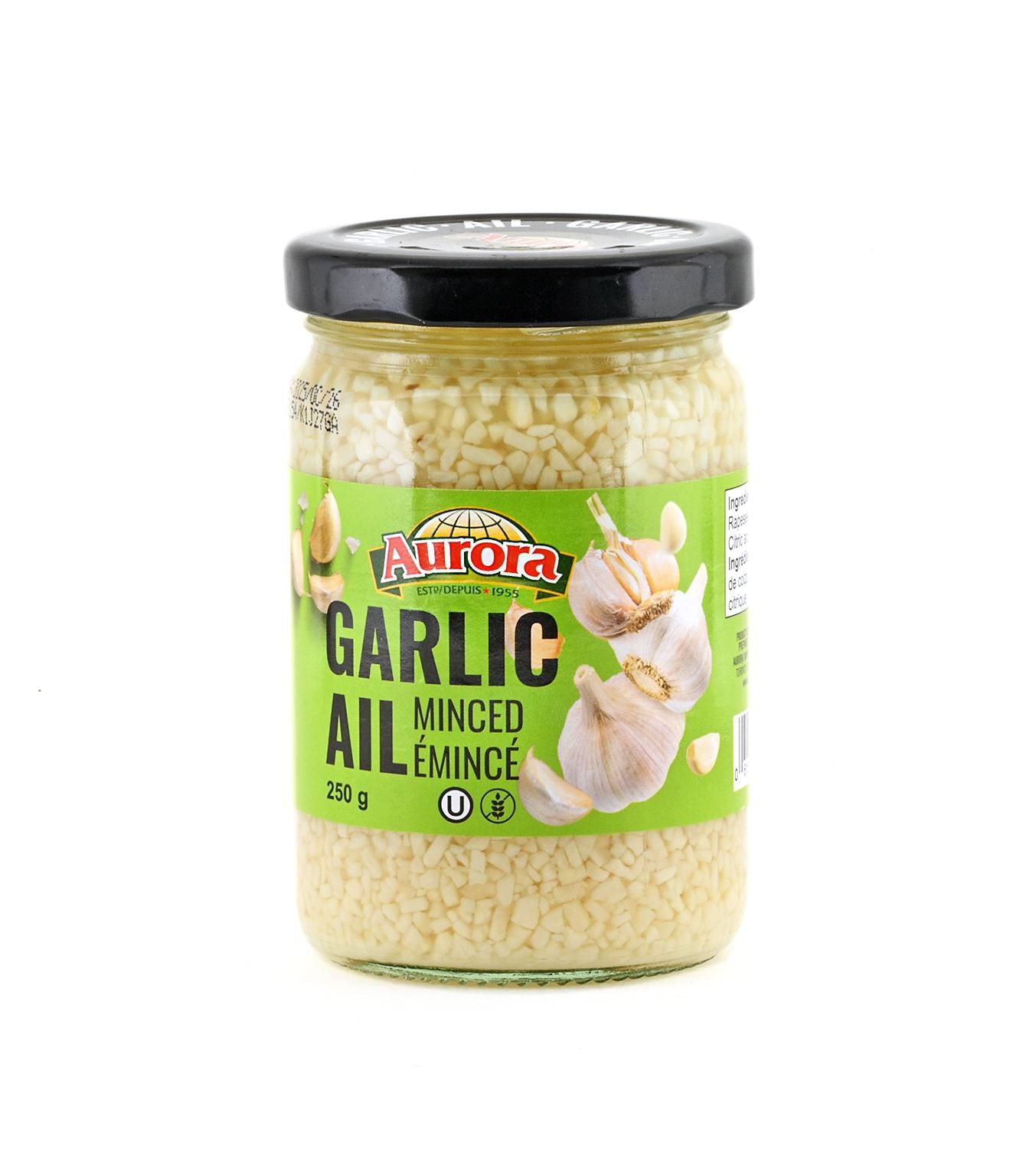 AURORA - Garlic Ail Minced 910g Large Jar