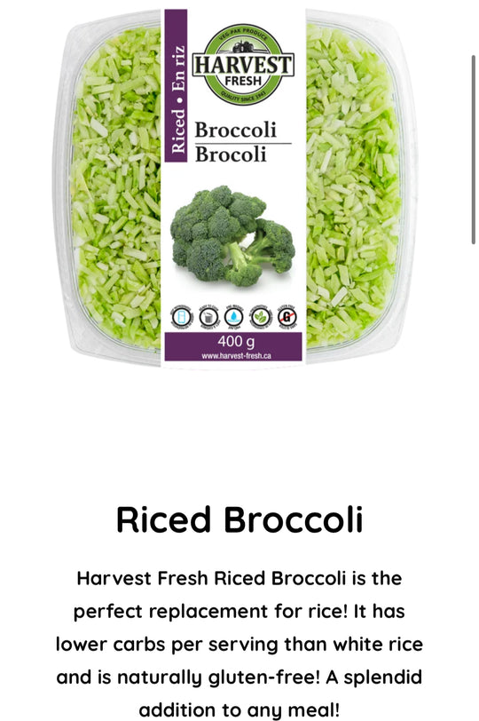 HARVEST FRESH - Riced Broccoli SPECIAL! Packed Fresh to Order!