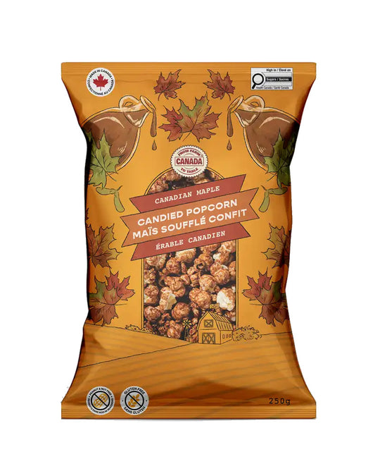 250g CANADIAN MAPLE Candied Popcorn SPECIAL!