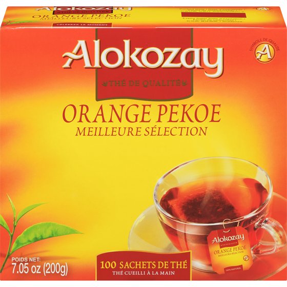 ALOKOZAY - Orange Pekoe Tea 100 bags