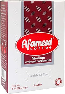 ALAMEED- Coffee Turkish Medium W Cardamom 226g