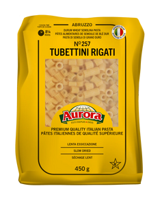 AURORA - Pasta Tubettini Rigati #257