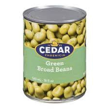 CEDAR - Green Broad Beans 540 ml