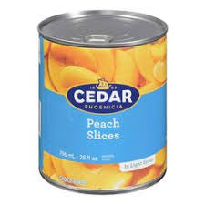 CEDAR - Peach Slices 796 ml