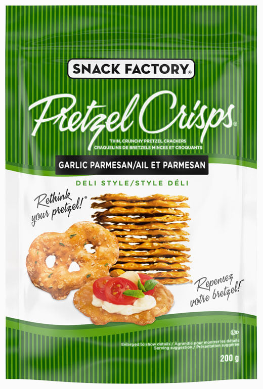 Pretzel Crisps - Garlic Parmesan