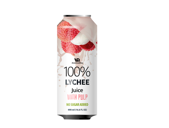 490ml - 100% LYCHEE Juice with REAL FRUIT Pulp MUST TRY SPECIAL!