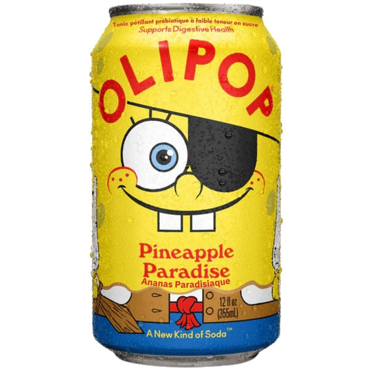 OLIPOP - SPONGEBOB Pineapple Paradise Soda SPECIAL!