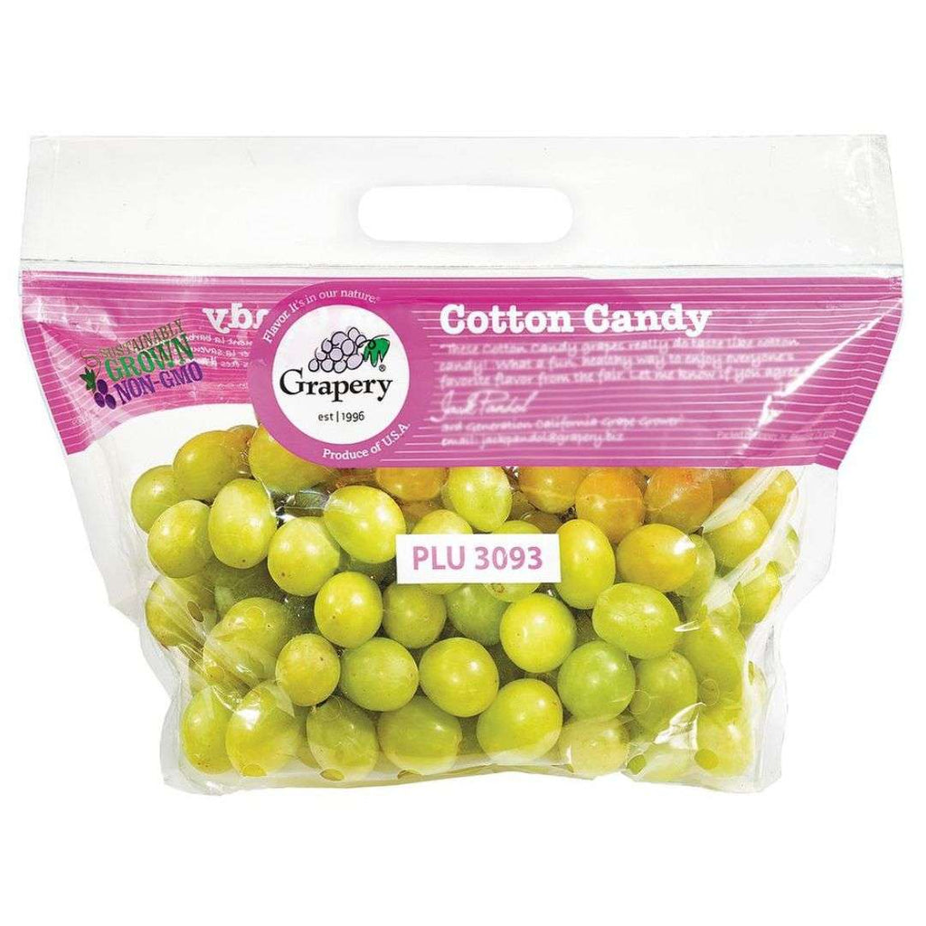 1lb Clamshell - SUPER Sweet Cotton Candy Grapes