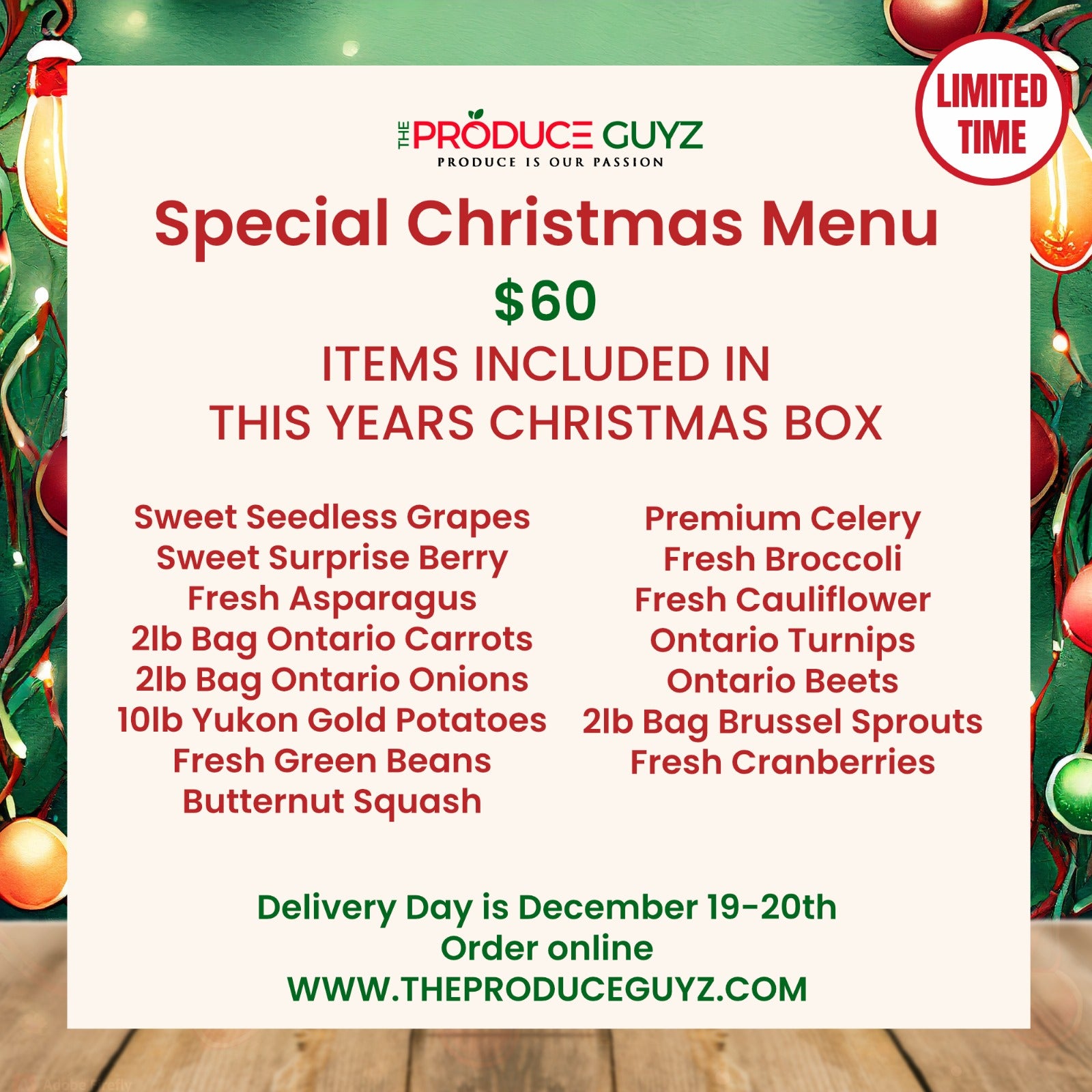 Christmas Box SPECIAL!