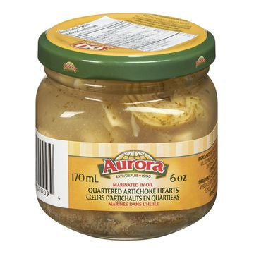 AURORA Quartered Artichoke Hearts 170ml