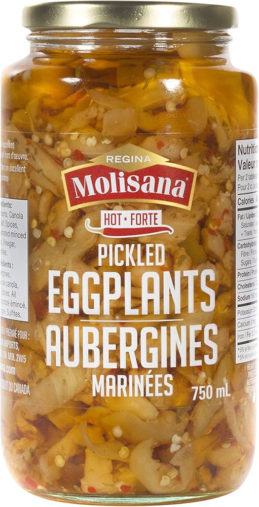 MOLISANA Hot Pickled Eggplants 375ml