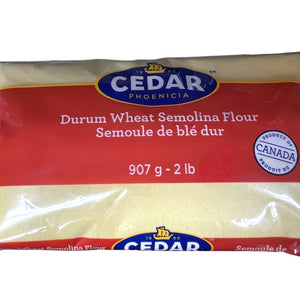 CEDAR Durum Wheat Semolina Flour 2lb