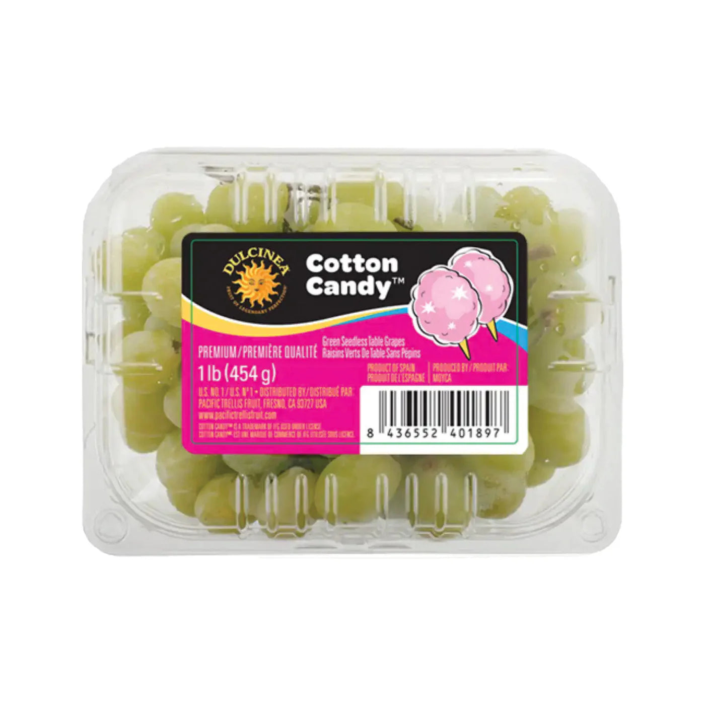 1lb Clamshell - SWEET Cotton Candy Grapes SPECIAL!