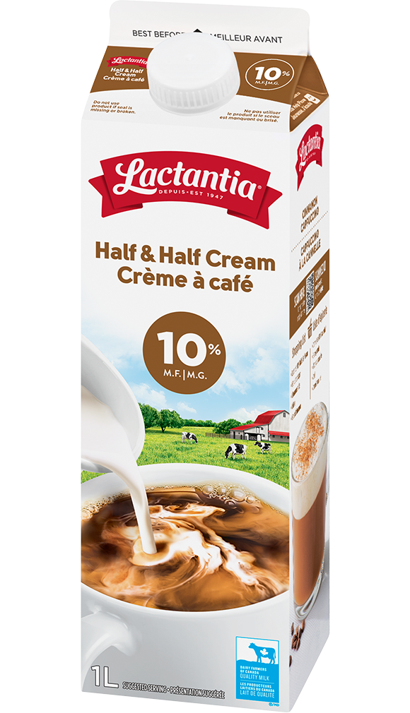 1L - Lactantia Half & Half Cream 10%