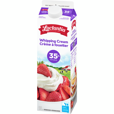 1L - Lactantia Whipping Cream 35%