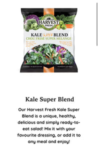 HARVEST FRESH - Kale Super Blend SPECIAL!