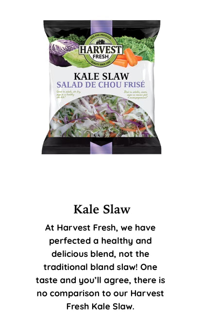 HARVEST FRESH - Kale Slaw SPECIAL!