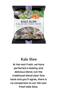 HARVEST FRESH - Kale Slaw SPECIAL!