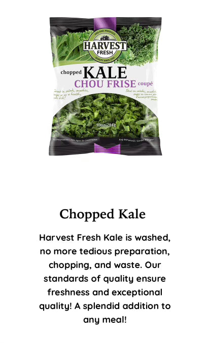 HARVEST FRESH - Chopped Kale SPECIAL!