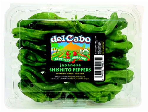 1 Pint - ORGANIC Japanese Shishito Peppers MUST TRY SPECIAL!