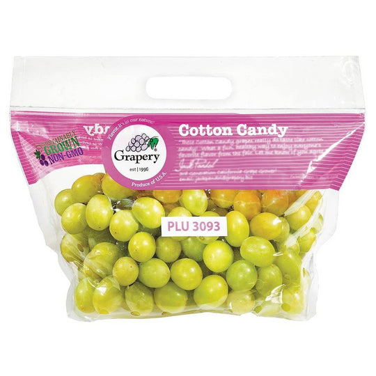 1lb Clamshell  - SUPER Sweet Cotton Candy Grapes SUPER SPECIAL! EXCELLENT TASTING