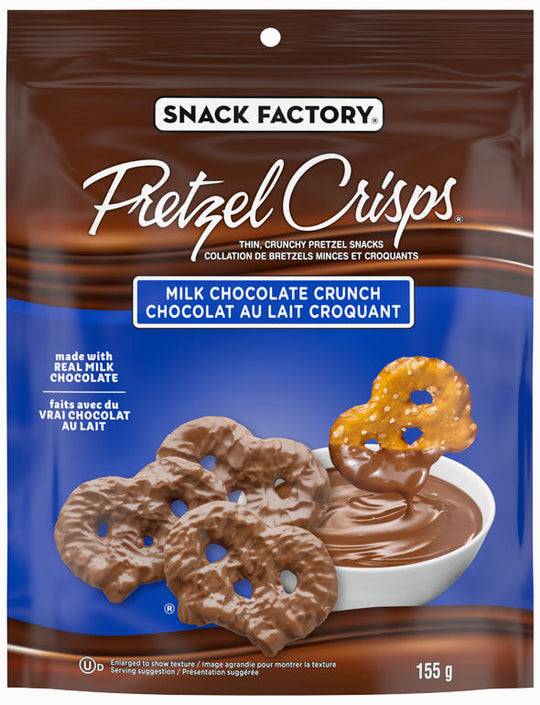 Pretzel Crisps - Milk Chocolate CRUNCH SPECIAL!