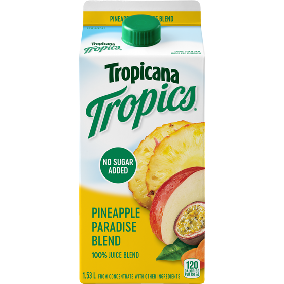 TROPICANA - Pineapple Paradise Blend NO SUGAR ADDED SUPER SPECIAL!