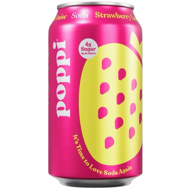 355ml - POPPI SPARKLING 100% STRAWBERRY MUST TRY SPECIAL!