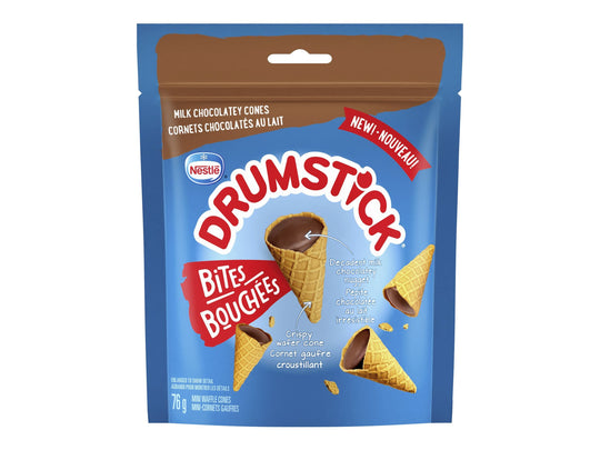 Nestle -  Milk Chocolate Drumstick Bites Chocolate Cones - SPECIAL!
