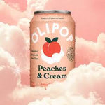 355ml - OLIPOP Peaches and Cream SPECIAL MUST TRY!