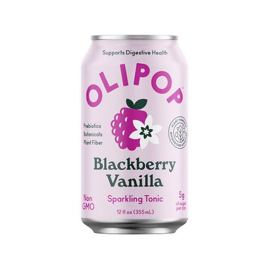 355ml - OLIPOP BlackBerry Vanilla SPECIAL MUST TRY!