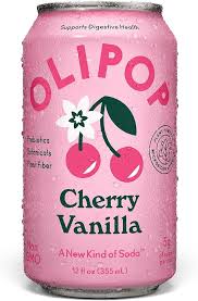 355ml - OLIPOP Cherry Vanilla SPECIAL MUST TRY!