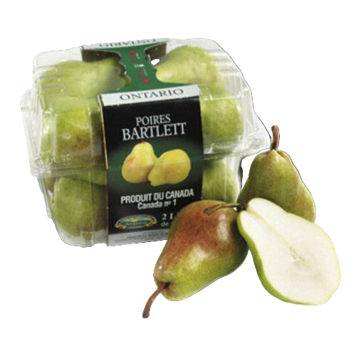 2L Clamshell - NIAGARA Fresh Bartlett Pears SPECIAL!