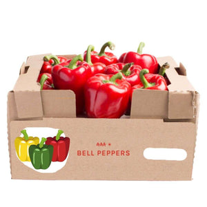 22 lb Peppers Bell - Bulk Red