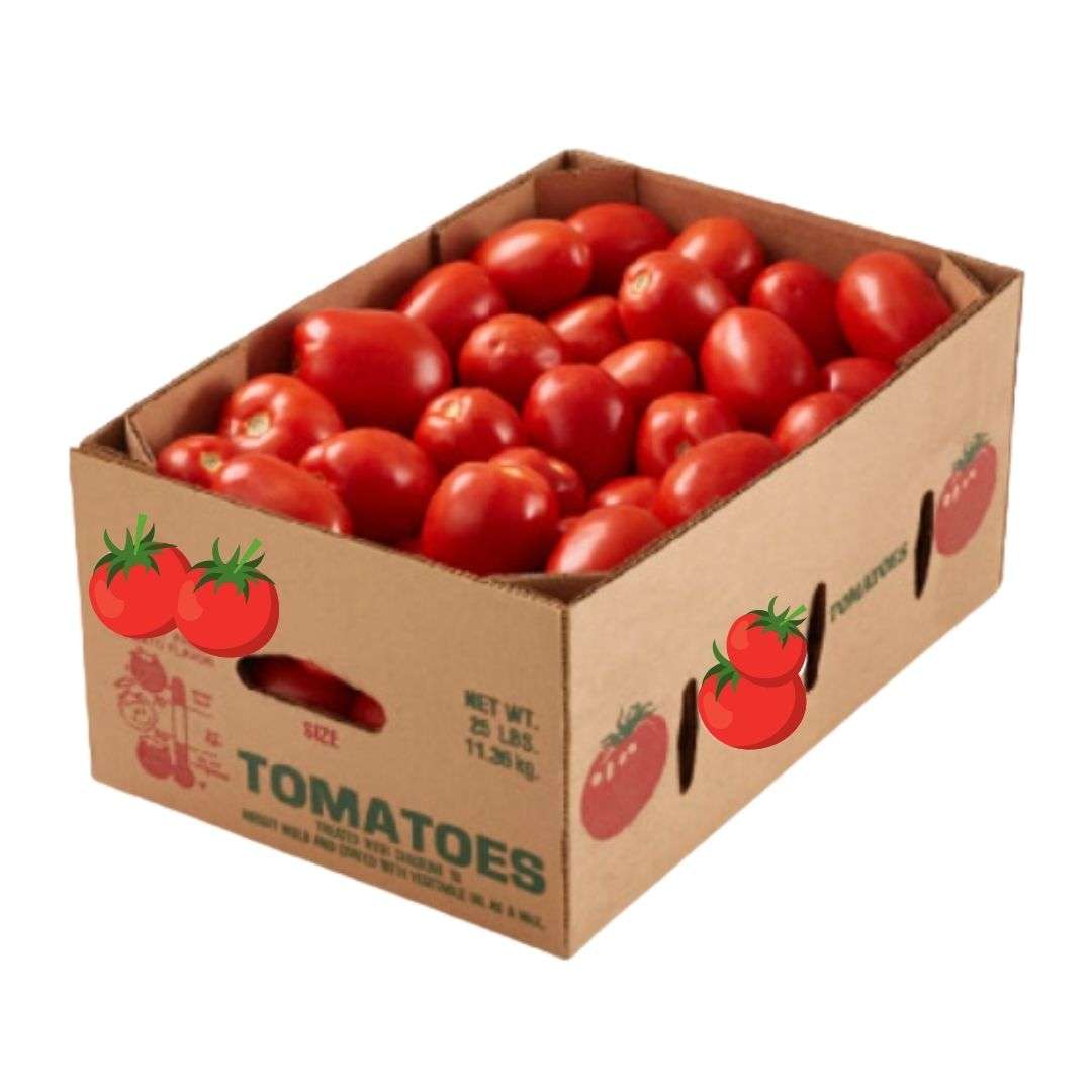 25 lb Tomatoes - Roma FULL BOX