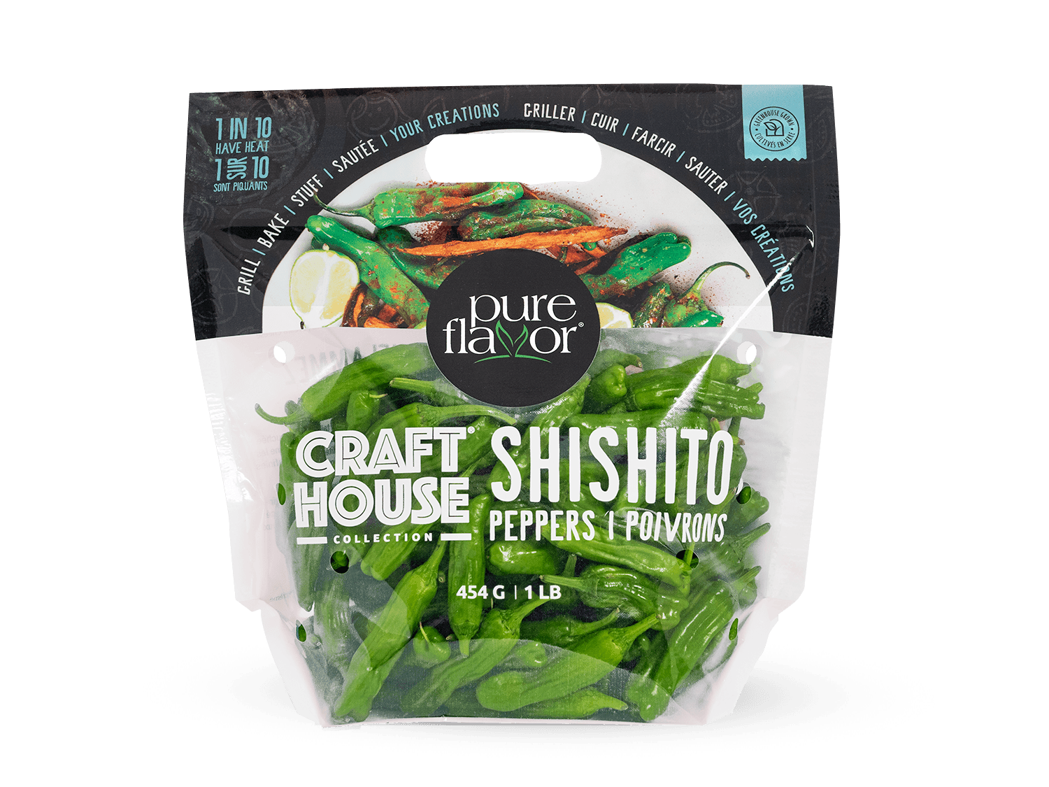 8oz - Mild & Savoury Shishito Peppers SPECIAL!