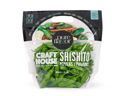 8oz - Mild & Savoury Shishito Peppers SPECIAL!