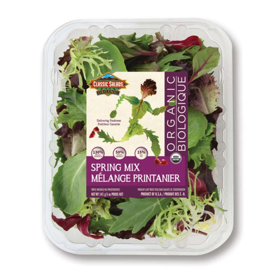 5oz Clamshell - ORGANIC Spring Mix SPECIAL!