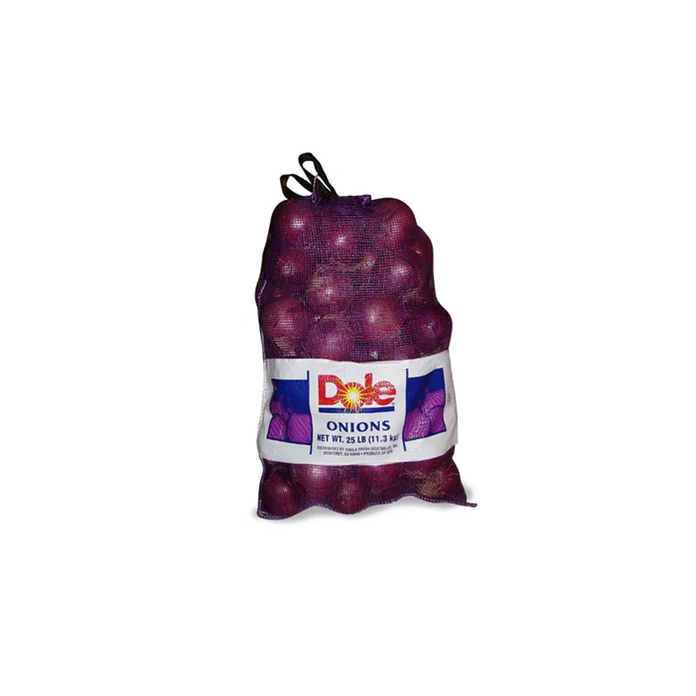 25LBS - Fresh Red Onion Bag – The Produce Guyz